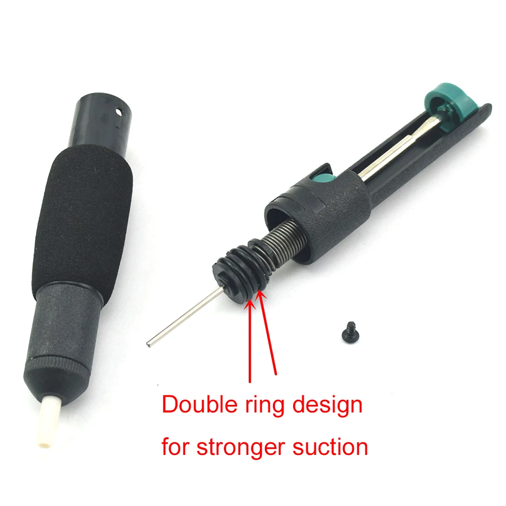 

S-366D Remover Pump Welding Tools Wick Tackle Desolder Anti-Static Solder Sucker Durable Desoldering Manual