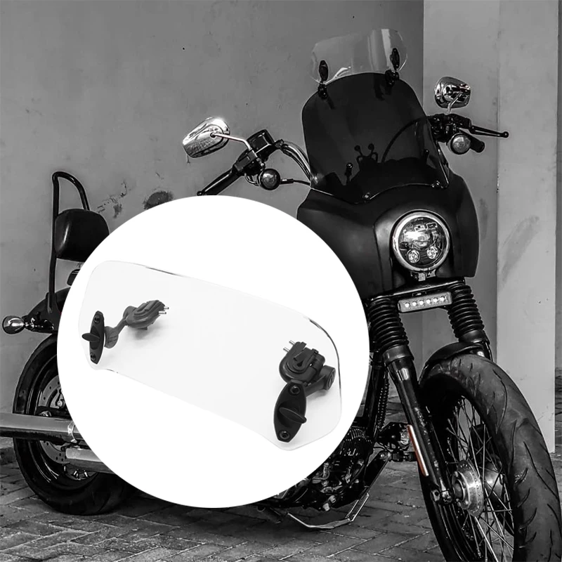 

Универсальный Регулируемый спойлер на лобовое стекло для мотоцикла YAMAHA KAWASAKI HONDA SUZUKI DUCATI BMW