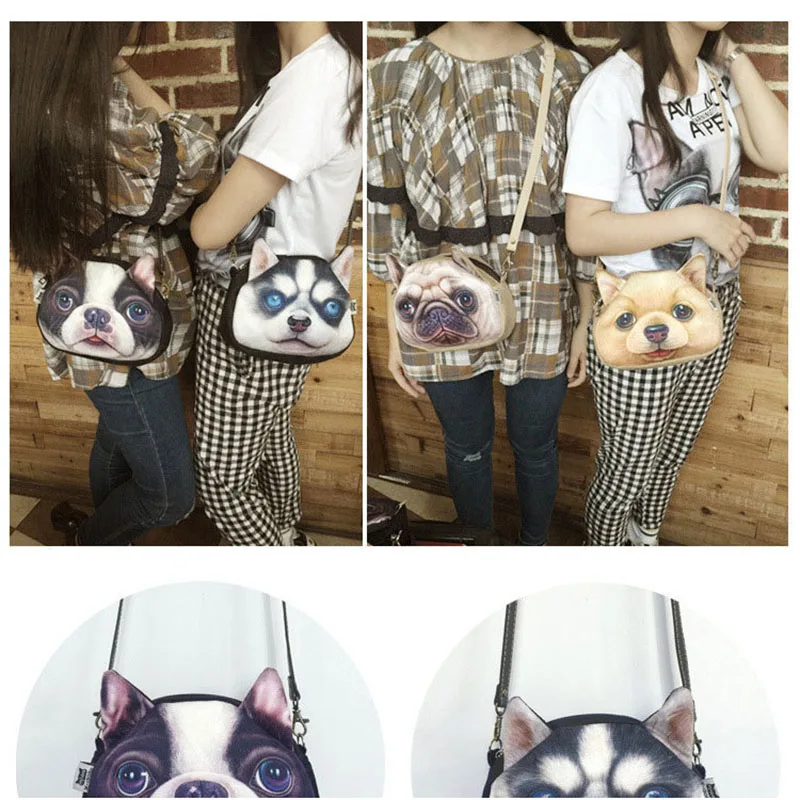 

3D Frosted Cat Shaped Handbag