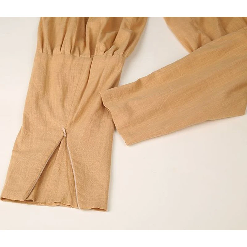 Унисекс Топ Quality100 % хлопок Весна и лето буддизм дзен лежал брюки монахов Шаолинь