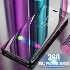 Чехол для смартфона с полным покрытием 2018 дюйма, зеркальный чехол для Samsung Galaxy A01, A51, S20, Ultra Plus, Note 10, A50, A70, A40, A3, A5, A7 2017, A6 Plus