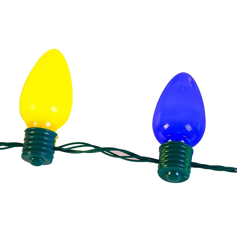 

Fashion3 Pack Christmas LED Light Bulb Necklace Christmas Holiday Accessories Party Gifts 12 LED Bulbs