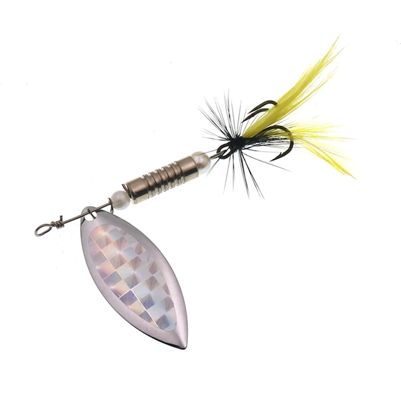 Блесна рыболовная металлическая 7 см 6 г с блестками | Спорт и развлечения