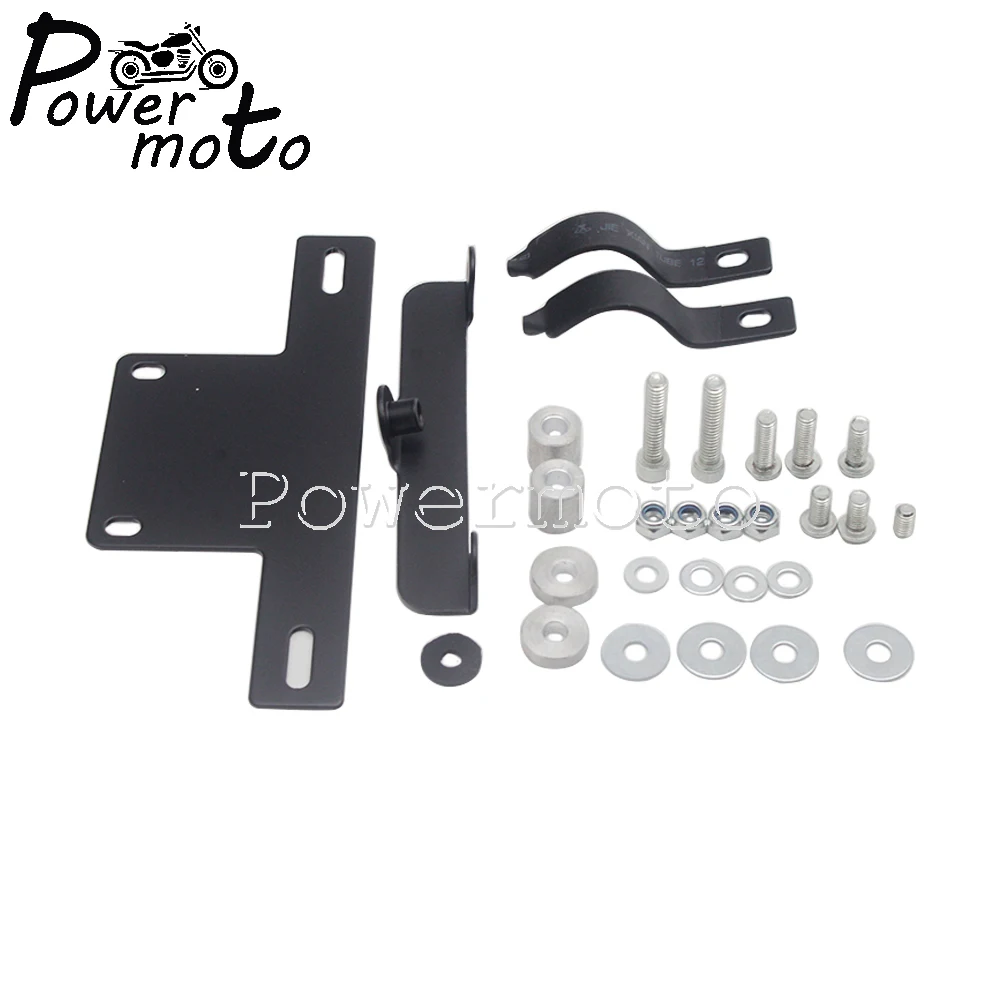 Черный нижний передний спойлер для мотоцикла обтекатель Harley XL Sportster 883 1200 Dyna Softail V