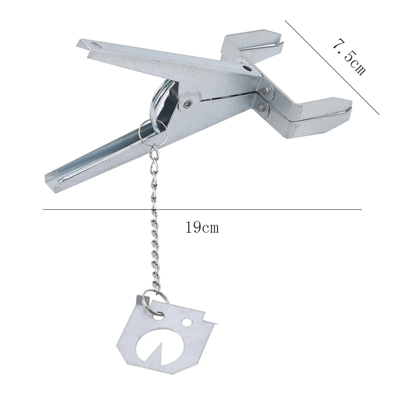 Многофункциональная оцинкованная ловушка для Кротов типа ножницы | Дом и сад