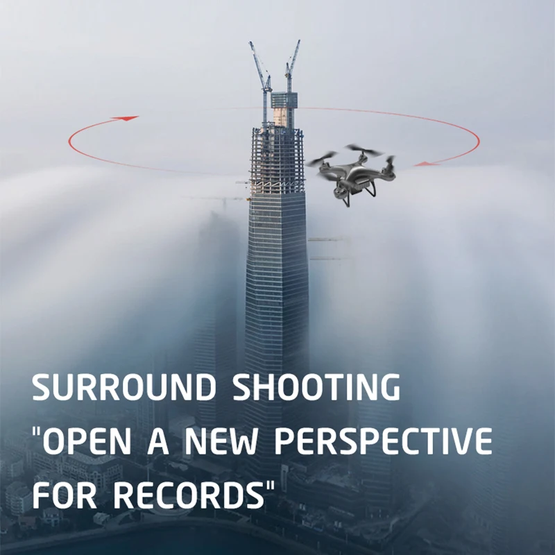 S30 Gps Drone 4k Flow Me Quadrocopter R/C Distance 2000m Wide Angle Camera 2.4G 5G WIFI FPV Professional Toys |