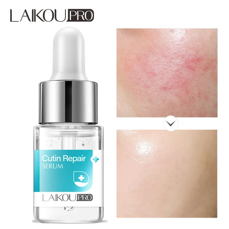 

LAIKOU PRO Cutin Repair Facial Serum Soothe Skin Care Shrink Pores Face Essence Repairing Damaged Cutin Korean Cosmetics 12ml