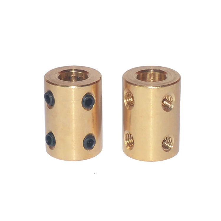 GKTOOLS D16L22 латунный медный вал двигателя жесткие муфты RC модель самолета муфта