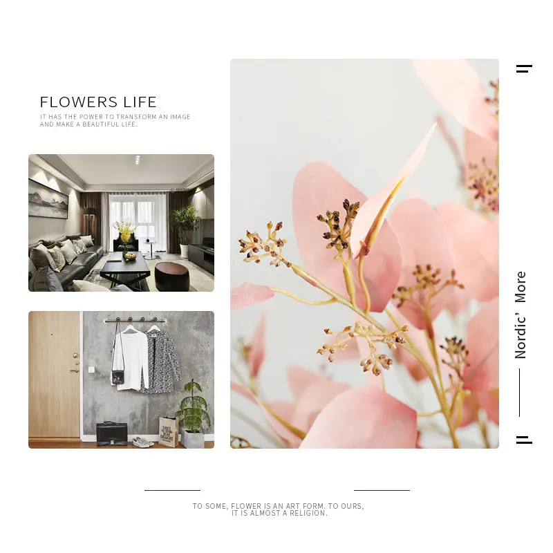 Вечерние украшения для дома свадебные искусственное растение имитация