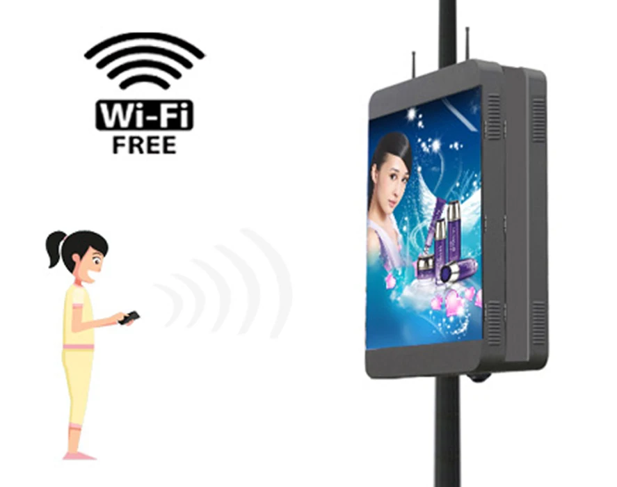 Наружное светодиодное освещение P6 экран для дорожной улицы Wi Fi 3G 4G беспроводная