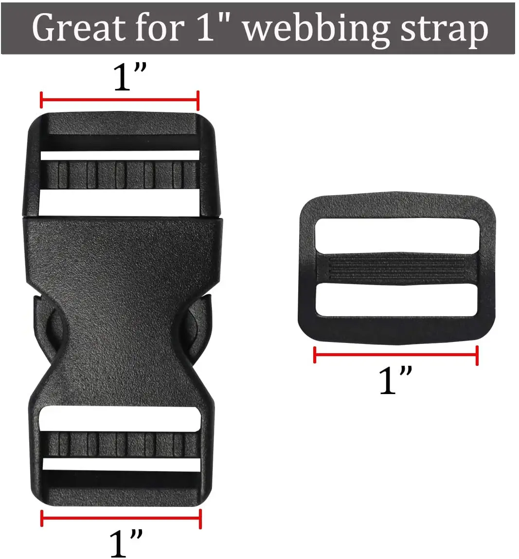 10 комплектов пластиковых застежек регулируемые быстросъемные боковые Сменные