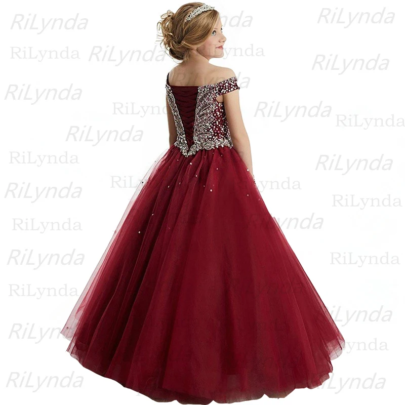 Длинные платья принцессы для девочек с цветами новинка 2021 бальное платье из тюля