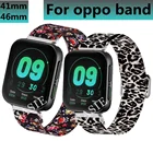Ремешок нейлоновый для OPPO Watch Band 46 мм 41 мм Series, эластичный сменный Браслет в богемном стиле для OPPO 46 мм 41 мм