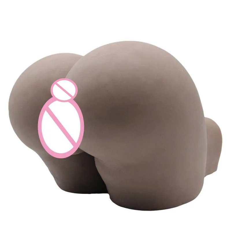 Черные 1:1 секс-куклы большая задница искусственная киска и Анальная попка