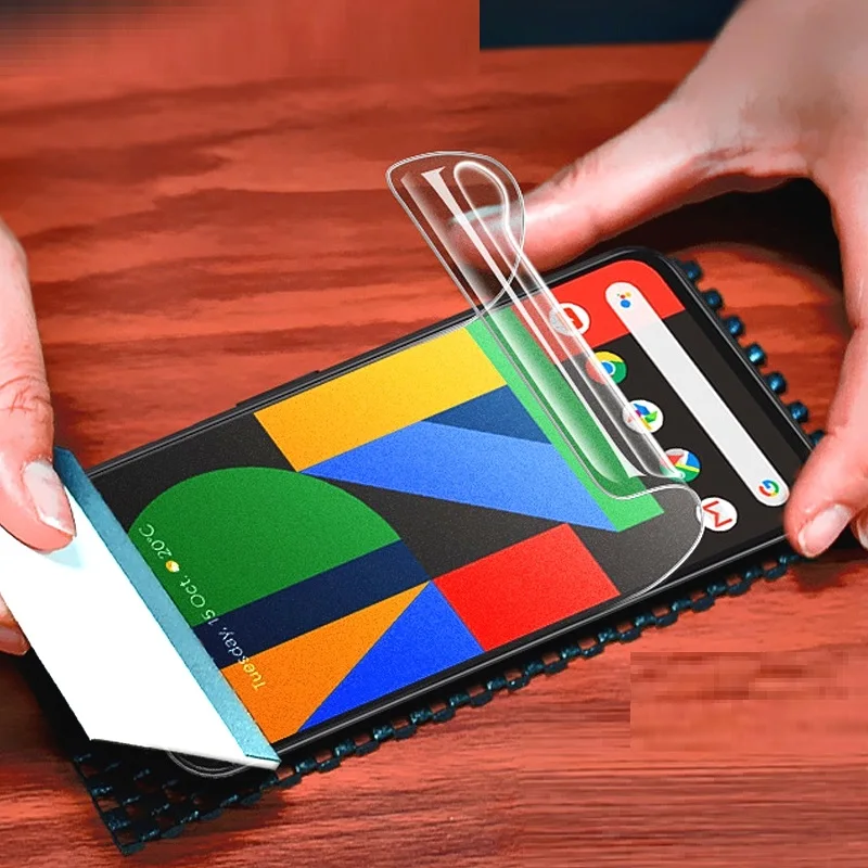 For Google Pixel 4a Hydrogel Film Screen Protectors Full Coverage Cover Not Glass | Мобильные телефоны и аксессуары
