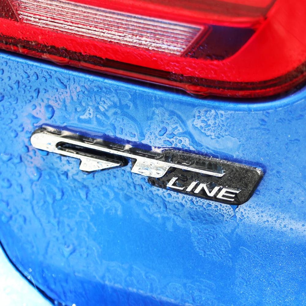 Автомобильная наклейка GT Line буквы для Hyundai Solaris ix35 i20 i30 i40 Elantra Tucson Creta Santa fe Kauai |