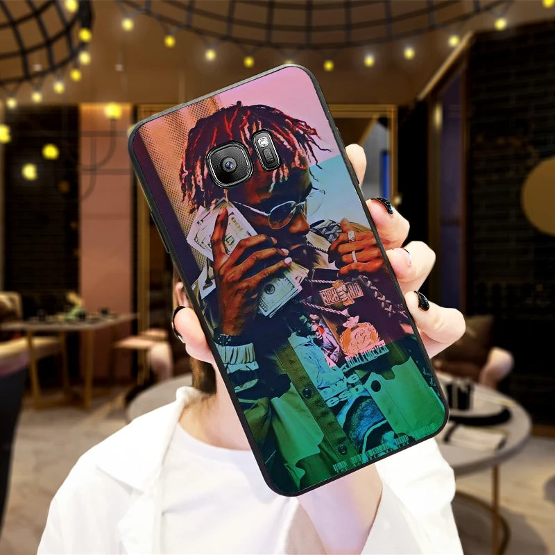 Для samsung A3 A5 A6 A7 A8 A9 A10 A20 A30 A40 A50 A60 плюс Чехол Blueface реперские кепки силиконовая лента