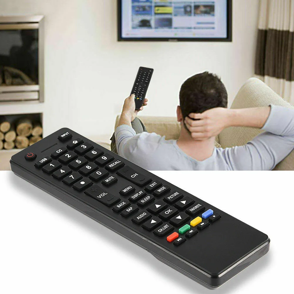 Portable Television Home HTR-A18M Handheld ABS Replacement Smart TV Accessaries Remote Control Led English Button For Haier | Электроника