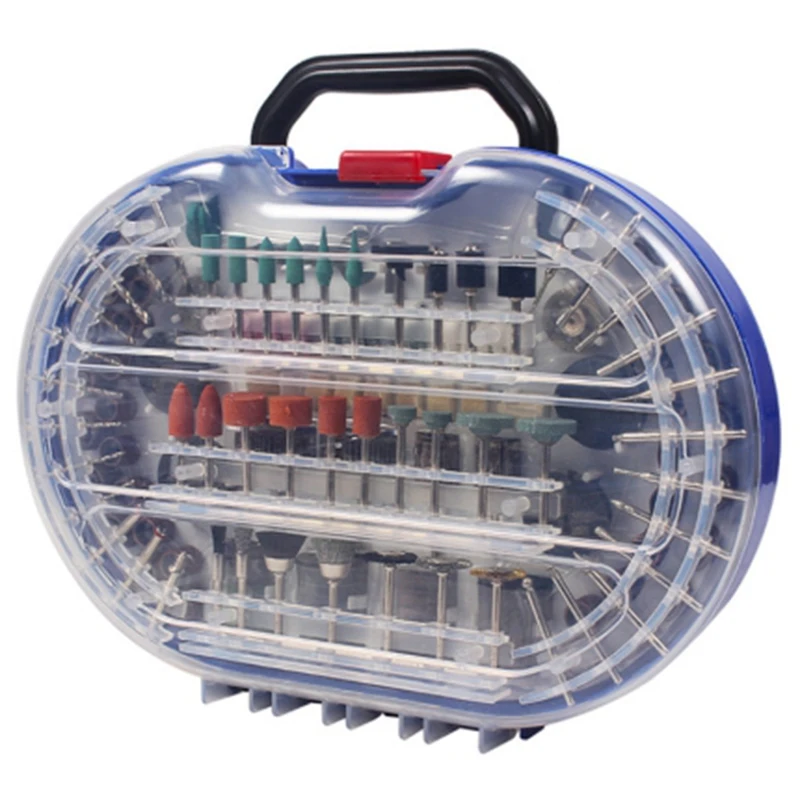 276 шт. роторный инструмент Аксессуары для дремель Биты Набор гравер абразивные