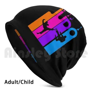 Judo Colorful Bubbles Beanies Knit Hat Hip Hop Extreme Sport Idea Sport Hobby Adrenalin Thrill Fun Leisure
