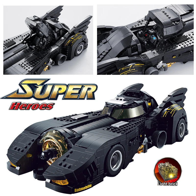 Decool 7144 Technic The Ultimate Batmobile совместимый набор машин строительные блоки MOC 15506 кирпичи