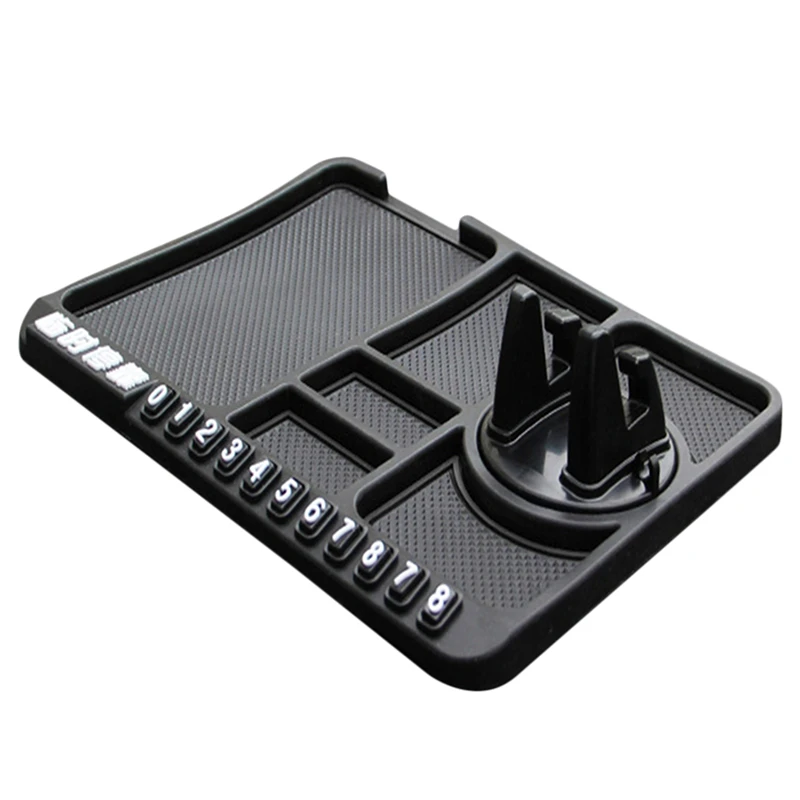 

Multifunctional Car Anti-Slip Mat Non Slip Sticky Car Phone Holder Anti Slide Dash Phone Mount Silicone Dashboard Car Pad Mat