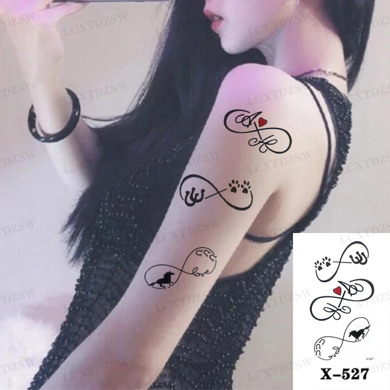 Temporary Waterproof Tattoo Stickers, Lip Prints, Caricatures, Girl Fake Tattoos, One-Time Decoration, Male And Female Body Art