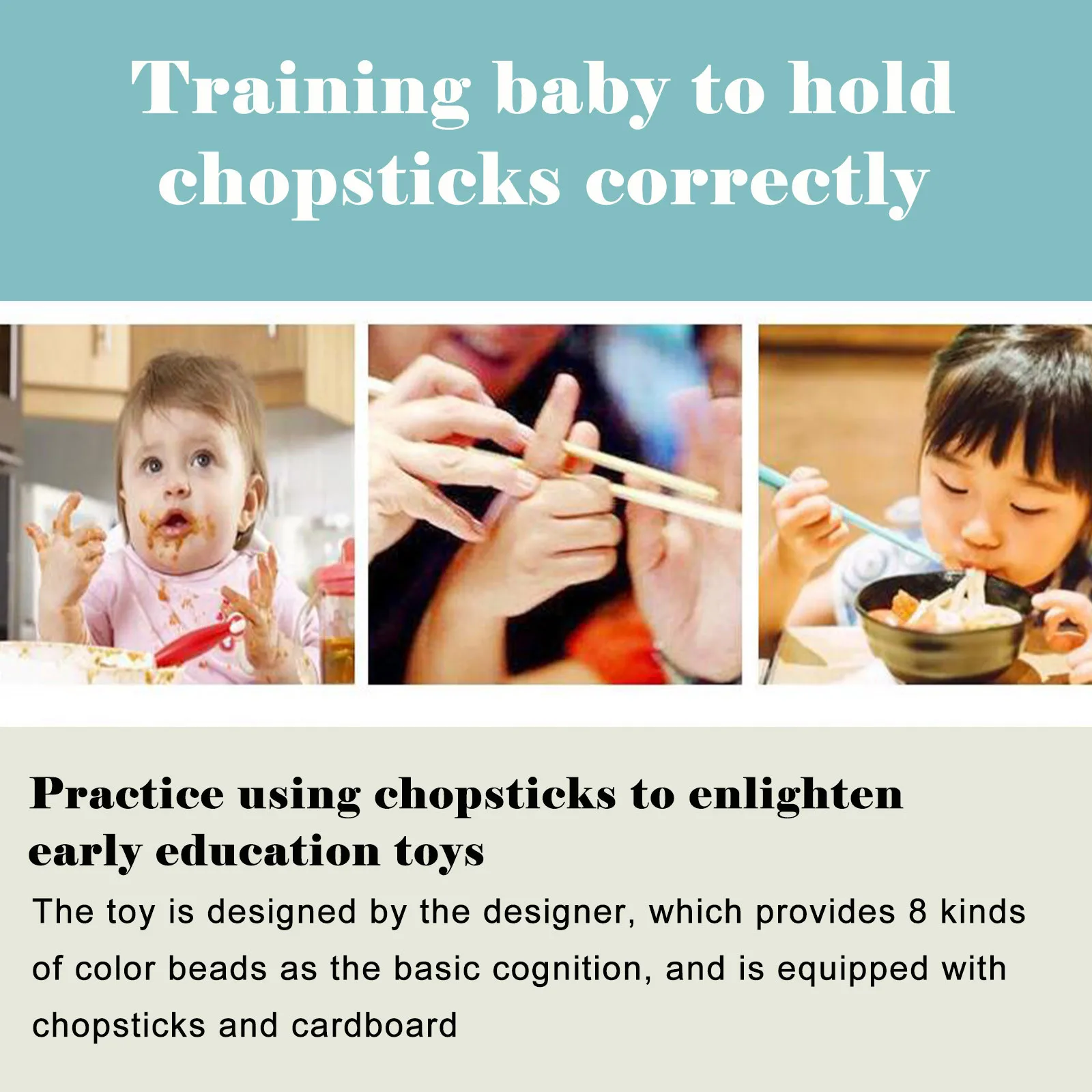 

Early Childhood Education Children's Toys Color Cognitive Ability Wooden Go Game Set Dot Bead Board Game Rainbow Frame Bead Toys