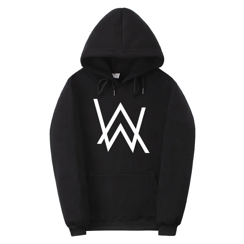 Новая зимняя флисовая толстовка Alan Walker, потертый худи для мужчин печать баннеров хип-хоп Рок Толстовка со звездочками новые брендовые толстовки для женщин 3XL