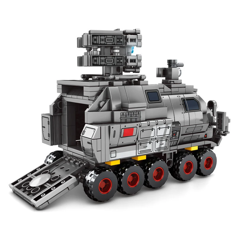 

2021 NEW Military Truck Model CN171 Carrier Soldiers Wandering Earth Movie Building Blocks Kit Bricks Toys For Children Gifts