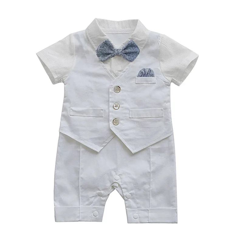 2020 Комбинезон для маленьких мальчиков одежда малышей комбинезон в клетку с
