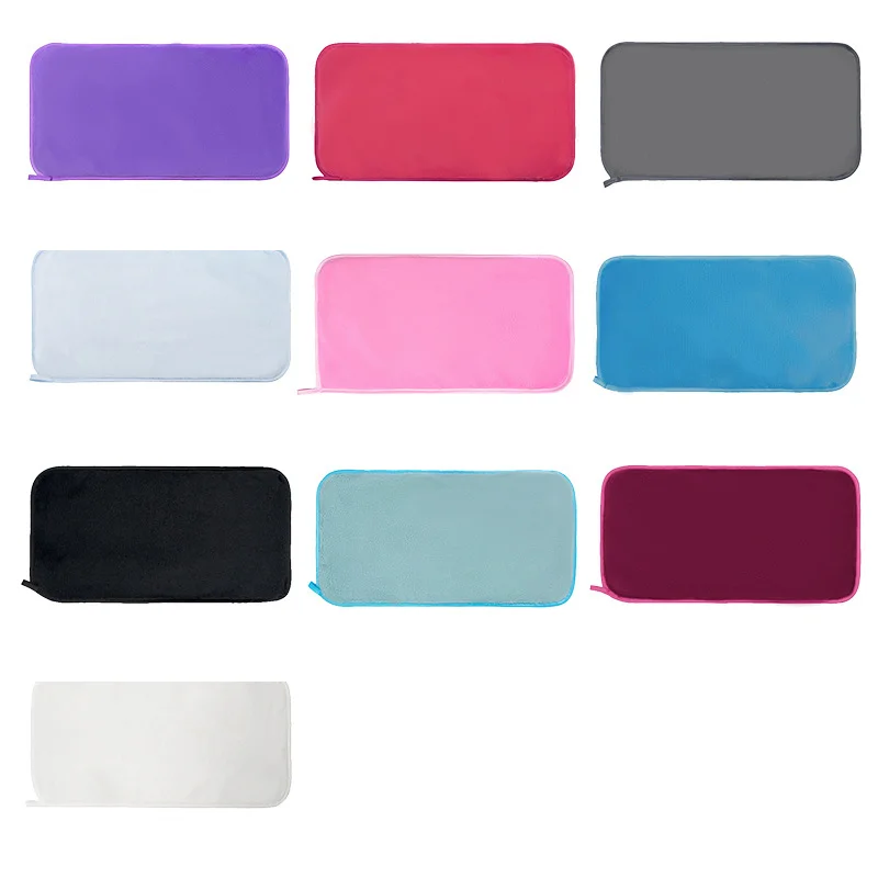 1 шт. полотенце для удаления макияжа лица ткань из микрофибры многоразовое