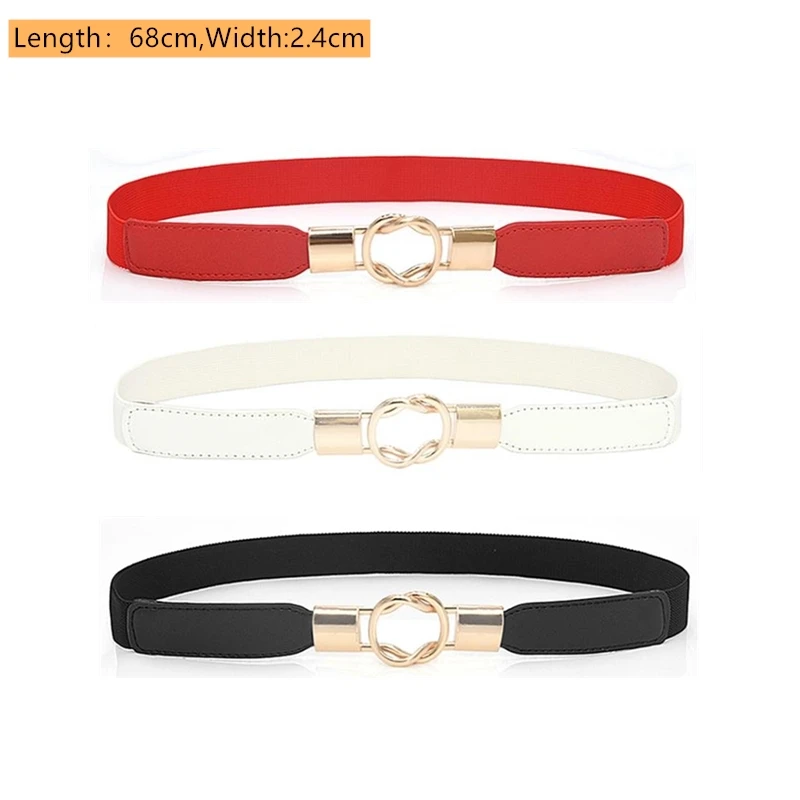 

Bow belt cummerbunds with buckle belts thin elastic cummerbund for dress Pants Apparel Accessories cinturon mujer women belts