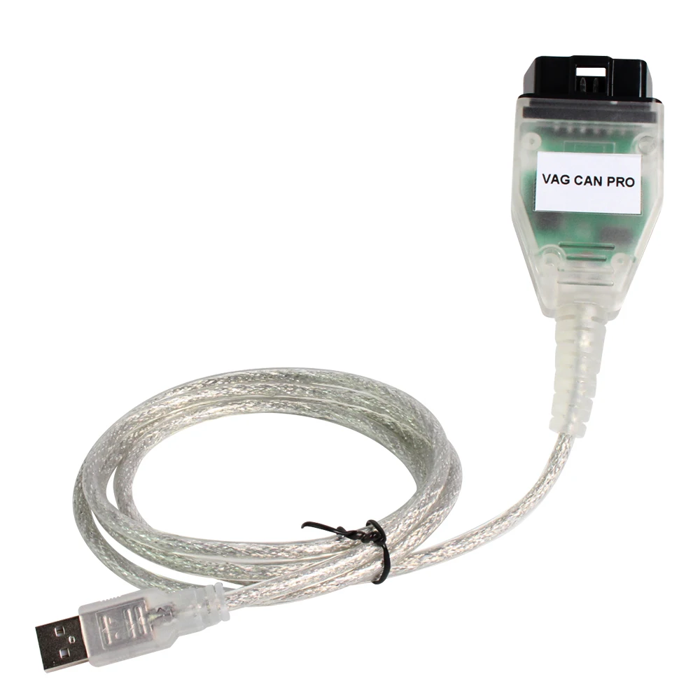 VAG CAN PRO V5.5.1 with FTDI FT245RL Chip VCP OBD2 Diagnostic Interface USB Cable Support Can Bus UDS K Line | Автомобили и