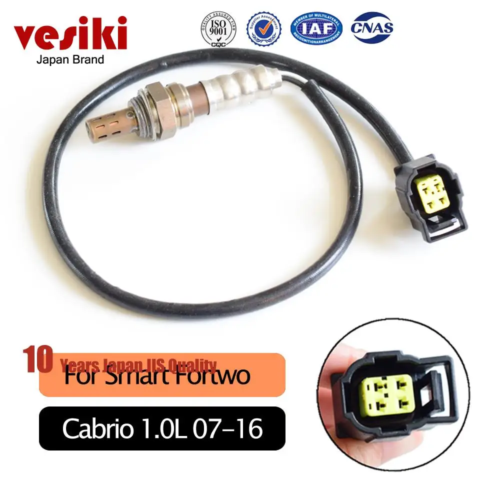 

Japan Vesiki For Smart Fortwo Cabrio (451) 07-16 1.0L A0045425318 0045425318 Air Fuel Ratio O2 Lambda Oxygen Sensor