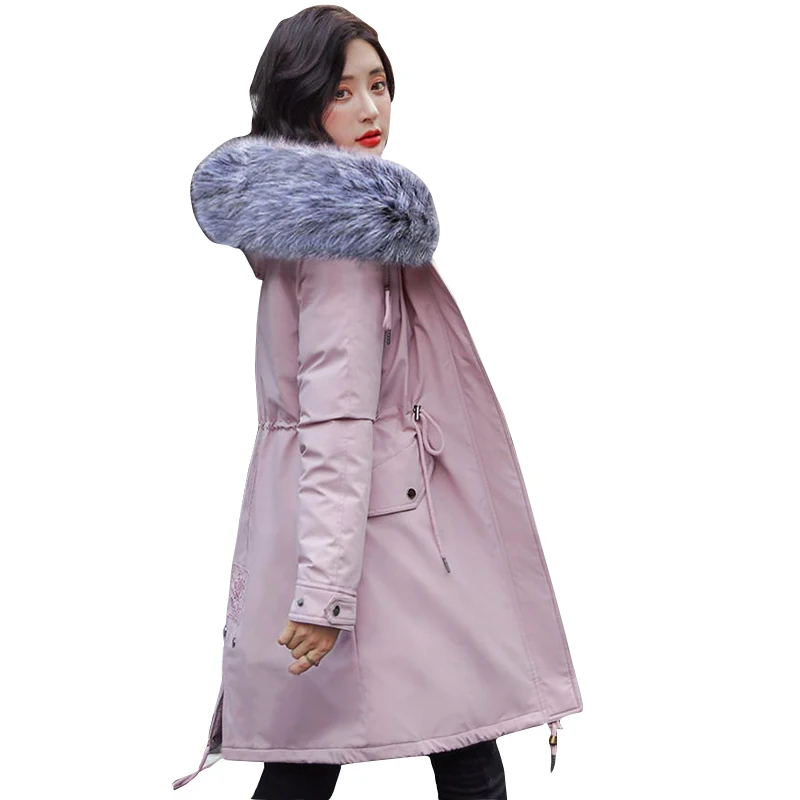 Зимняя куртка для женщин 2021 новейший стиль искусственный мех женские пальто