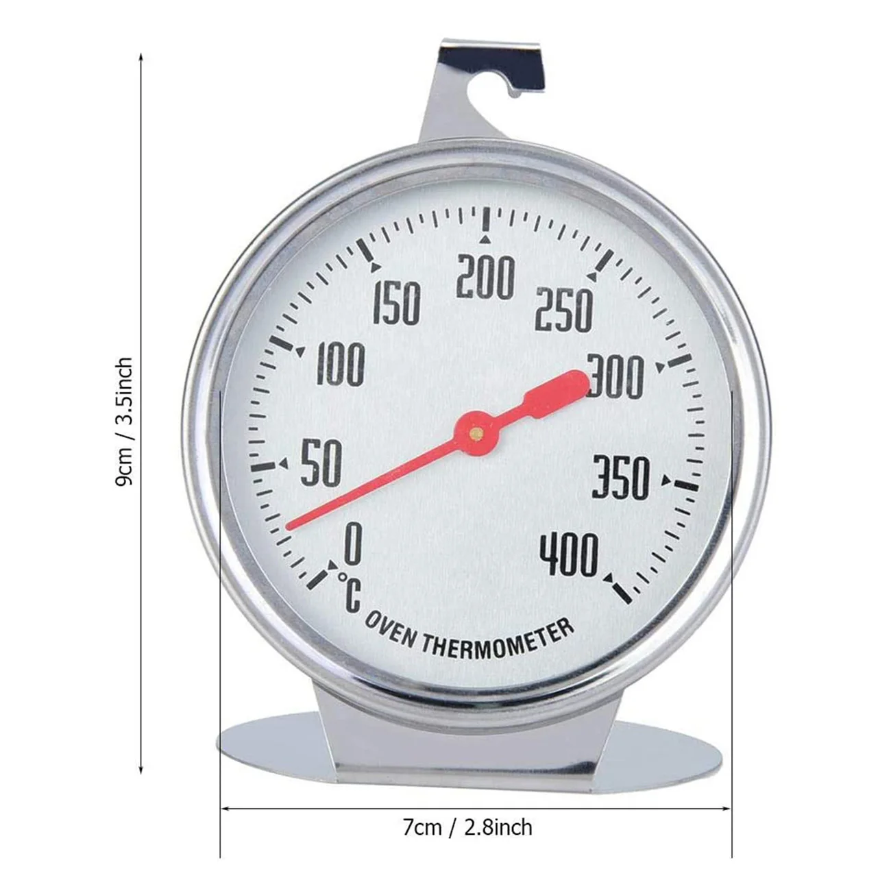 

0-400 Degree Stainless Steel Oven Thermometer Special Food Meat Dial BBQ Measuring Thermometers Baking Tools Kitchen Accessories