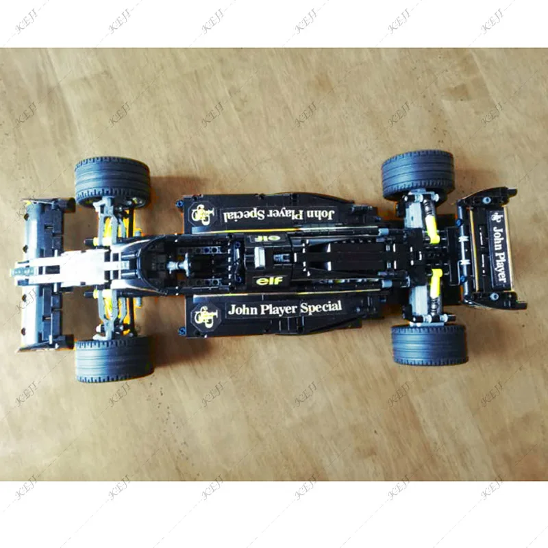 KEJI MOC-70614 John Player специальная формула 1 гоночный автомобиль модель F1 конструктор