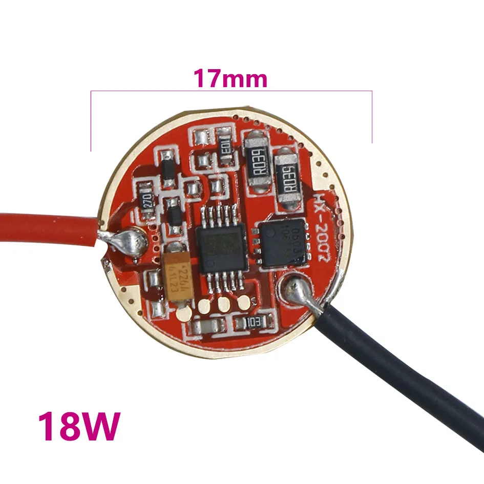 

LED драйвер фонарика BING&SEN 18Вт