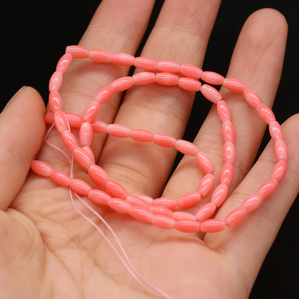 

Fashion New Natural Coral Beaded Straight Hole Water Drop Exquisite Beads Loose Beads for Jewelry Making Necklace Bracelet