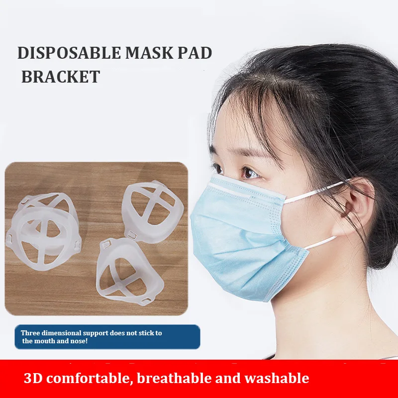 

Disposable Mask Bracket Inner Cushion Mask Accessories Breathe Smoothly Cool Mask Bracket Ale Health Accessories