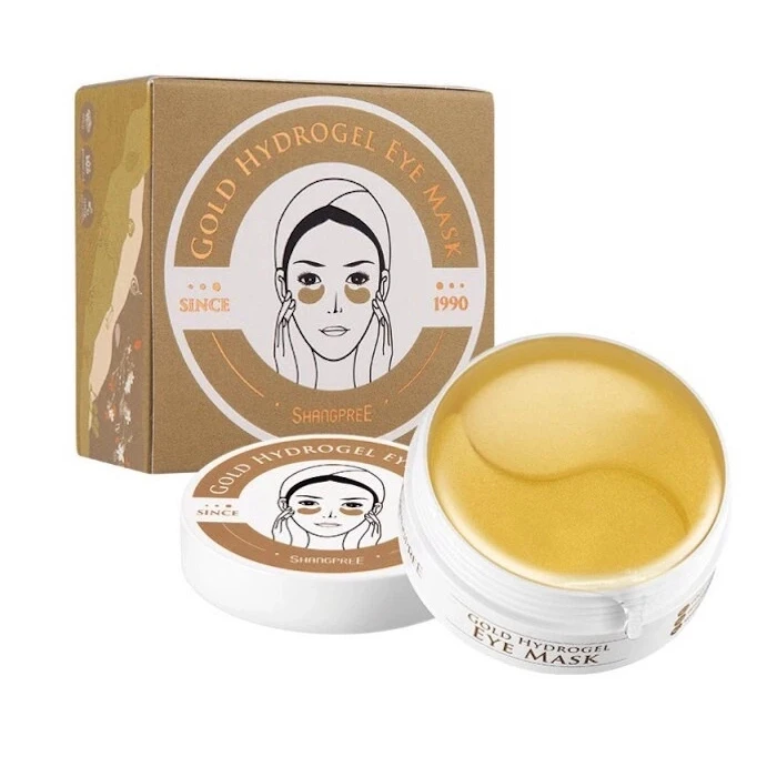 Shangpree Гидрогелевые патчи под глаза Gold Hydrogel Eye Mask| |
