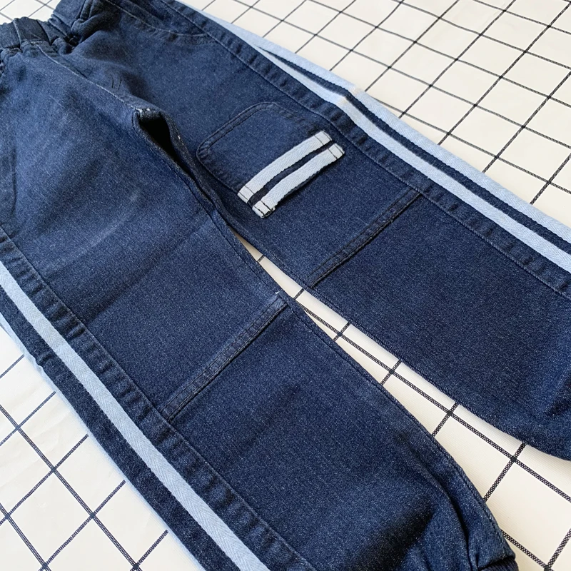 Джинсы Шаровары свободного покроя для мальчиков на осень|Джинсы| |