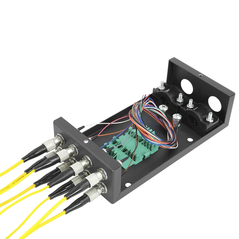 8-многожильный волоконно-оптический кабель распределительная коробка ФК отрезок