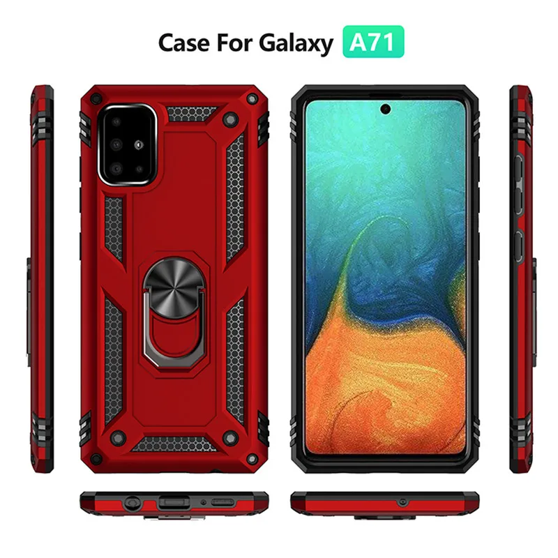Роскошный мягкий противоударный чехол A71 A51 A01 для Samsung Galaxy A70S A50S A30S A20S A10S A80 A70 A60 A50