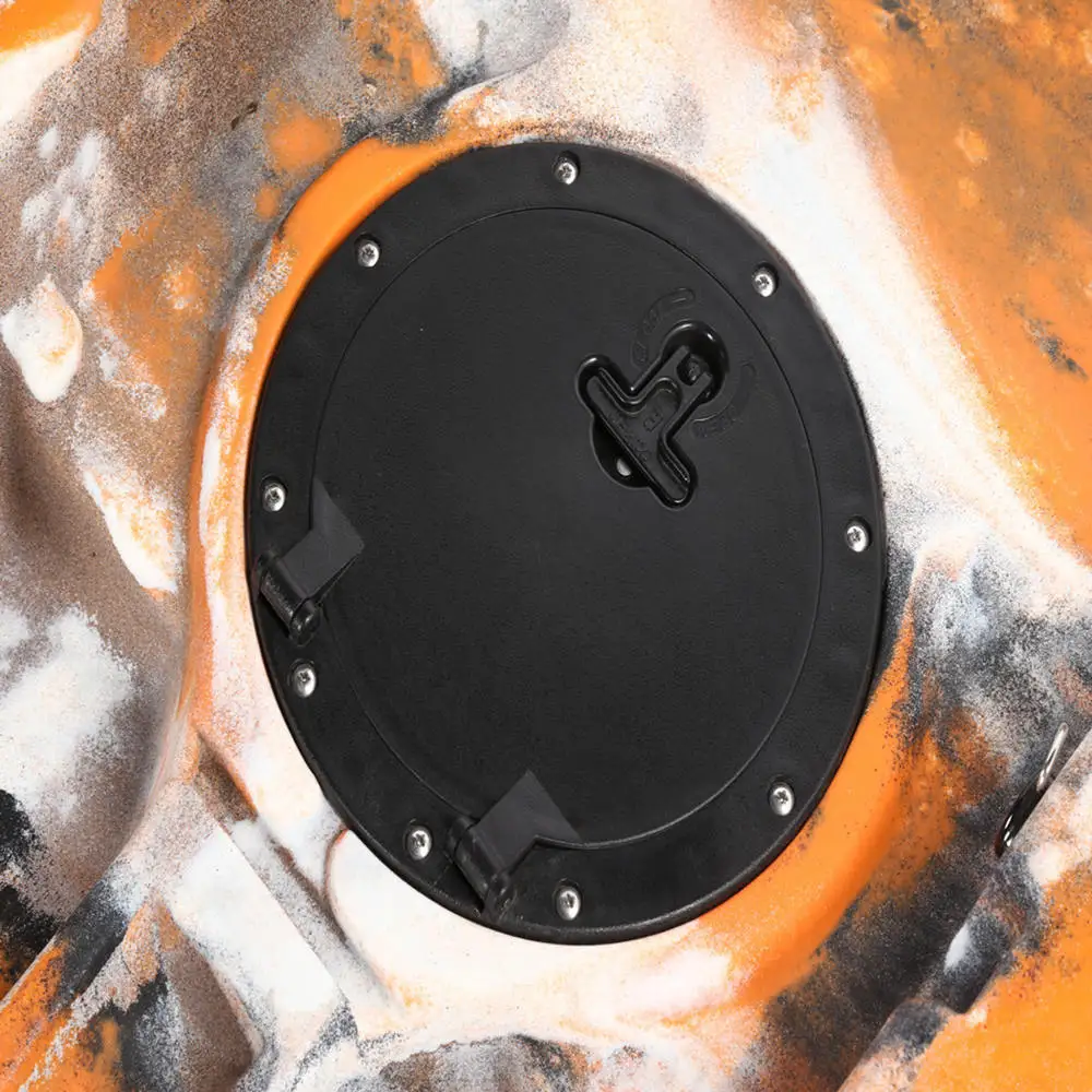 

8 Inch Standard Kayaking Hatchcover ABS Round Hatchcover Waterproof Deck Plate Hatch Cover (without chassis)
