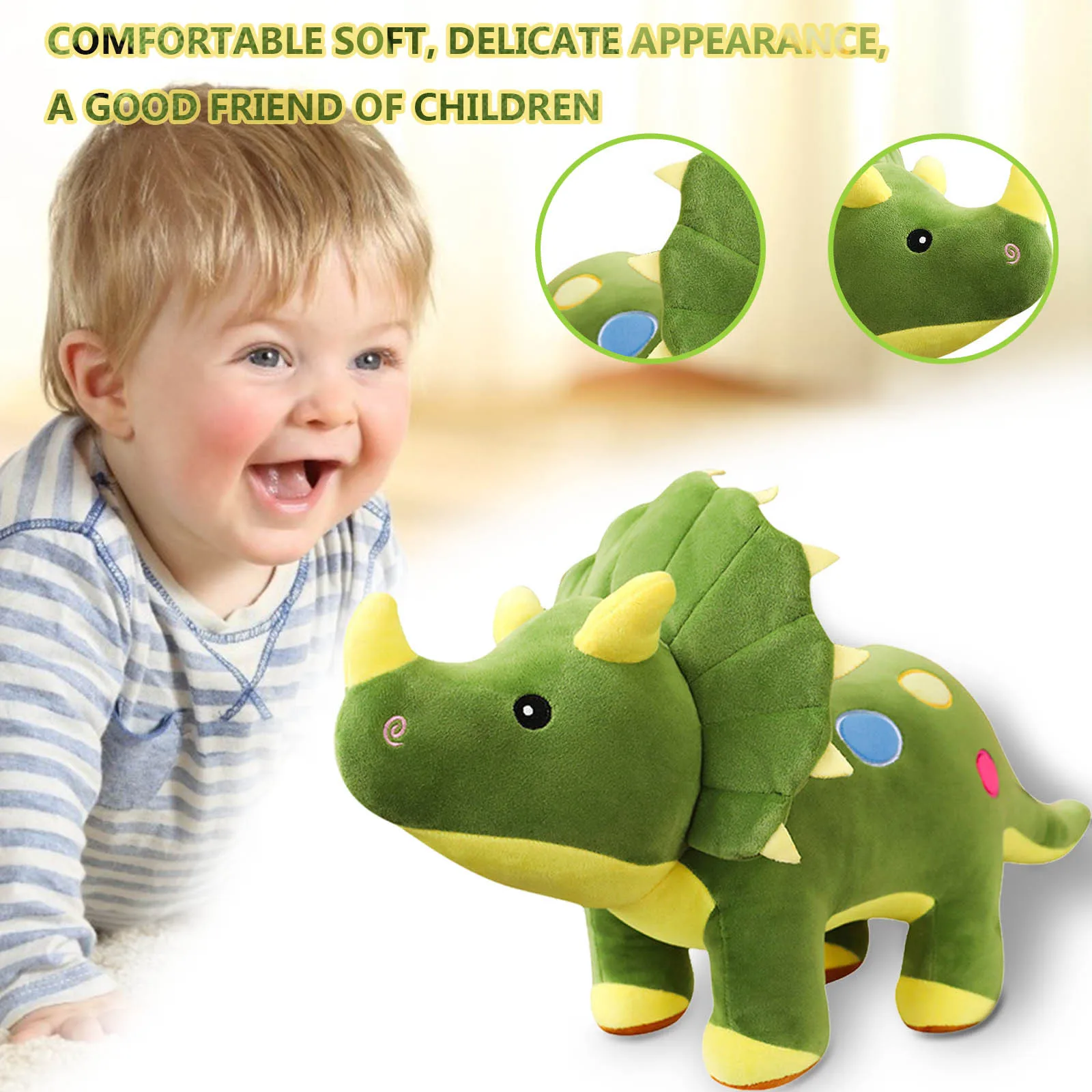 Милые плюшевые домашние тапочки с изображением Творческий большие мягкие