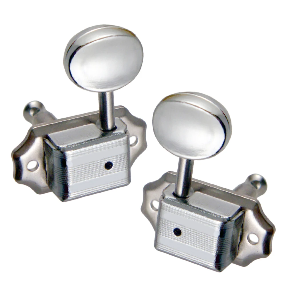 

Tuning Pegs Tuners Machine Head 3R 3L for LP Electric Acoustic Guitar Silver