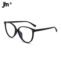 jm fashion round women blue light glasses brand designer anti blue ray glasses frame