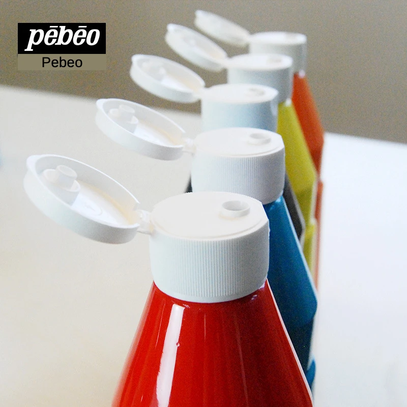 Ceny Pebeo 500ML Farby Tekstylne Pigmenty Tekstylne Ręcznie Malowane Buty Odzieżowe Kolory Wodoodporne I Nie Zbrylające Się Po Suszeniu Dostaw Sztuki